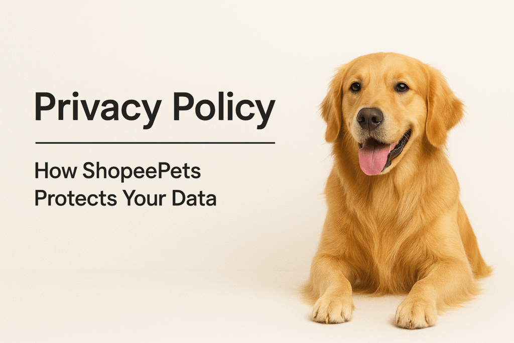 Privacy Policy β How ShopeePets Protects Your Data