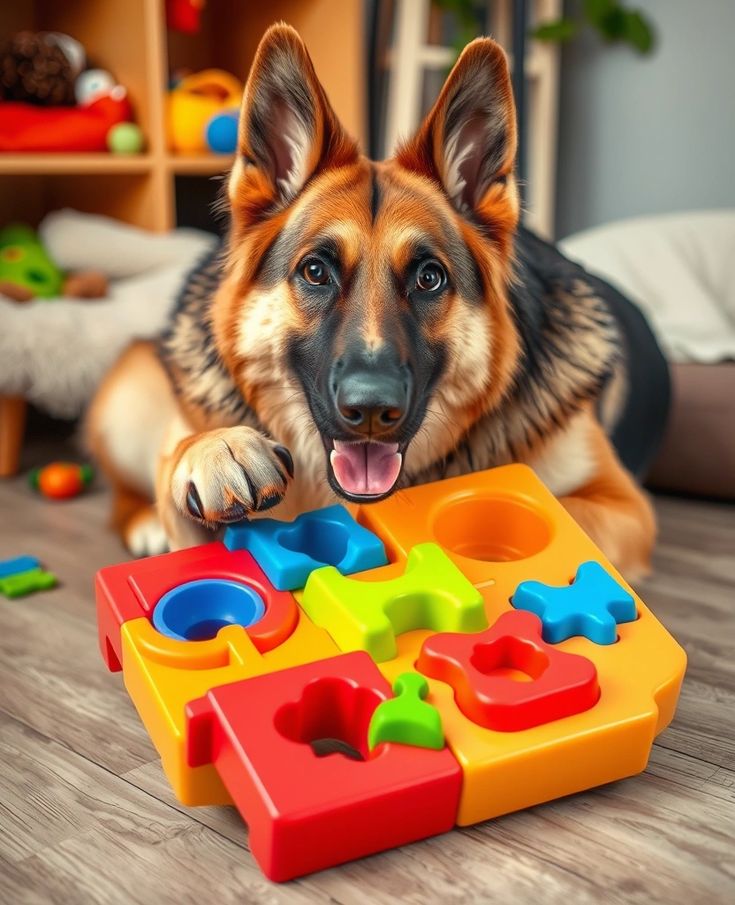 Interactive puzzle toy for cats and small dogs – mental stimulation fun